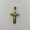 Crocifisso oro giallo 18k 2.80 gr | Gioiellitosti.it