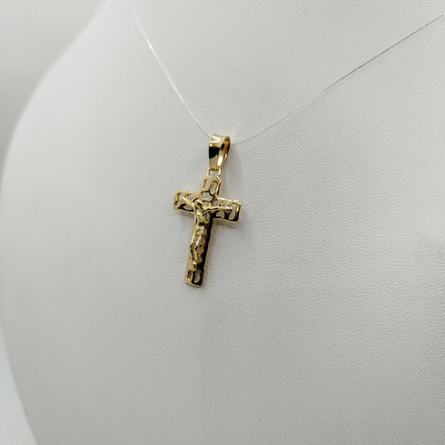 Crocifisso oro giallo 18k 2.80 gr | Gioiellitosti.it