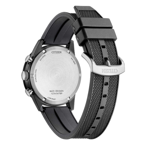 Cronografo Acciaio IP Nero Citizen T9 Eco Drive CA4625 - 02H | Gioiellitosti.it