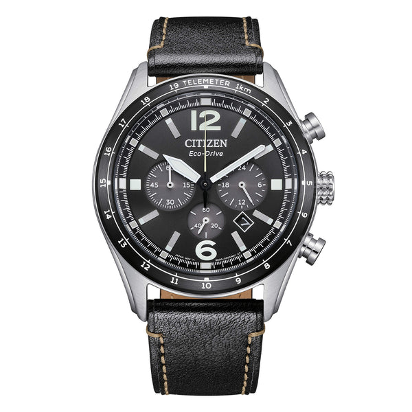 Cronografo Citizen Aviator Crono Eco Drive CA4654 - 04E | Gioiellitosti.it