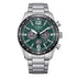 Cronografo Citizen Aviator Crono Eco Drive CA4654 - 55X Verde | Gioiellitosti.it