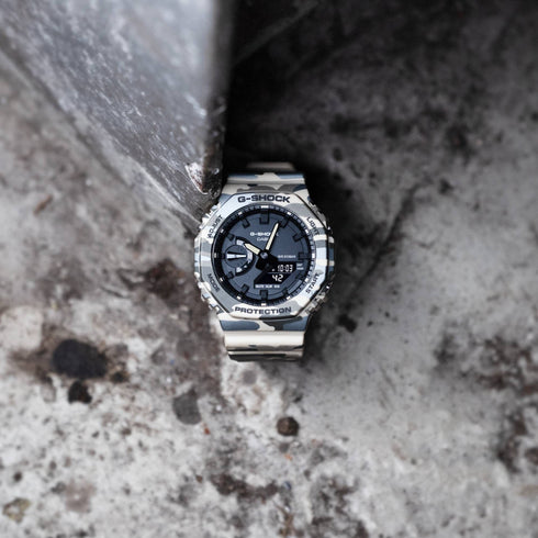 G - SHOCK GA 2100CM 5AER Camouflage Mimetico | Gioiellitosti.it