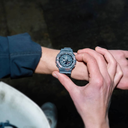 G - SHOCK GA 2100CM 8AER Camouflage Mimetico | Gioiellitosti.it