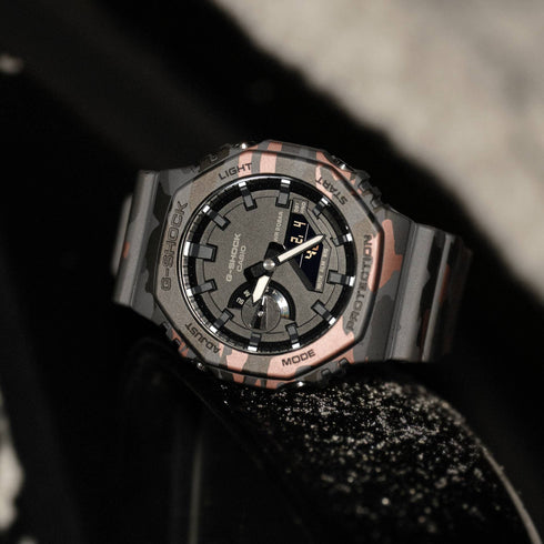G - SHOCK GA 2100CM 8AER Camouflage Mimetico | Gioiellitosti.it