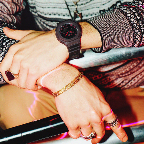 G - SHOCK GA - 2100K - 5AER Nightclub Marrone Traslucido | Gioiellitosti.it