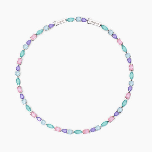 Girocollo Argento 925 e Cristallo di Rocca MABINA 553717 | Gioiellitosti.it