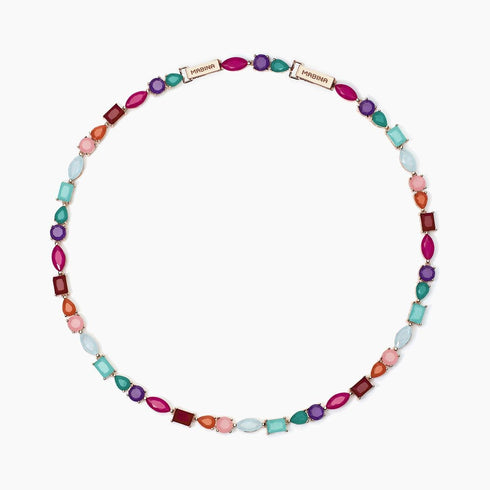 Girocollo Argento 925 e Cristallo di Rocca MABINA 553718 | Gioiellitosti.it