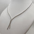 Girocollo Collana tennis e diamanti oro 18k bianco | Gioiellitosti.it
