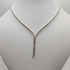 Girocollo Collana tennis e diamanti oro 18k bianco | Gioiellitosti.it