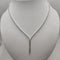 Girocollo Collana tennis e diamanti oro 18k bianco | Gioiellitosti.it
