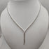 Girocollo Collana tennis e diamanti oro 18k bianco | Gioiellitosti.it