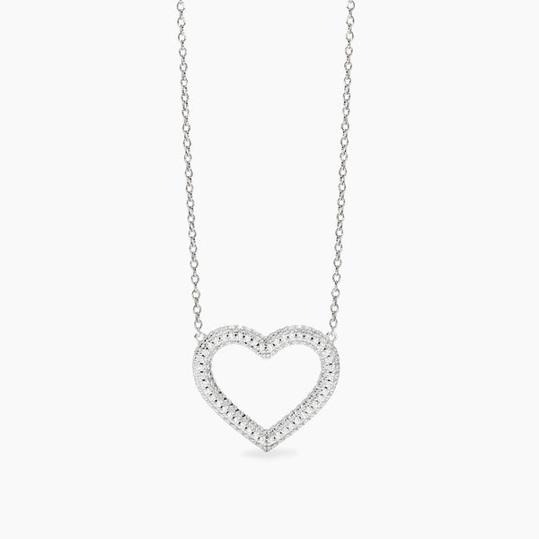 Girocollo MABINA 553832 VERA Argento con Cuore | Gioiellitosti.it