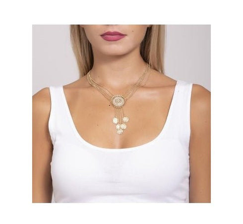 Girocollo Multi Filo Bronzo Boccadamo XGR410RS | Gioiellitosti.it