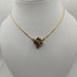 Girocollo oro 18k con pendente Zaffiri e Diamanti 40 cm 14.80 Gr | Gioiellitosti.it