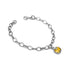 Bracciale Argento 925 Maschera Cristallo Giallo Michele Affidato BR-MA-000396