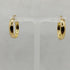 orecchini a cerchio in oro 18 carati Diam 2.5cm 3.20 gr | Gioiellitosti.it