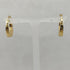 Orecchini a cerchio ovali traforati oro 18 kt 3.10 gr | Gioiellitosti.it