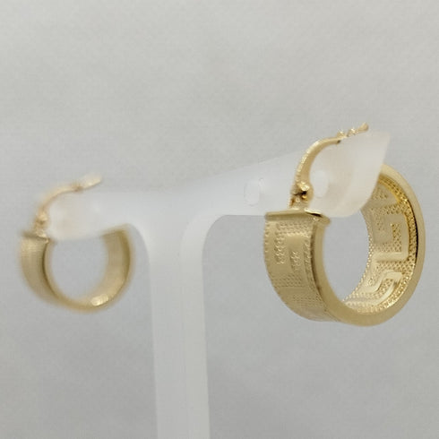 Orecchini a cerchio piccoli oro 18 kt 2.10 gr | Gioiellitosti.it