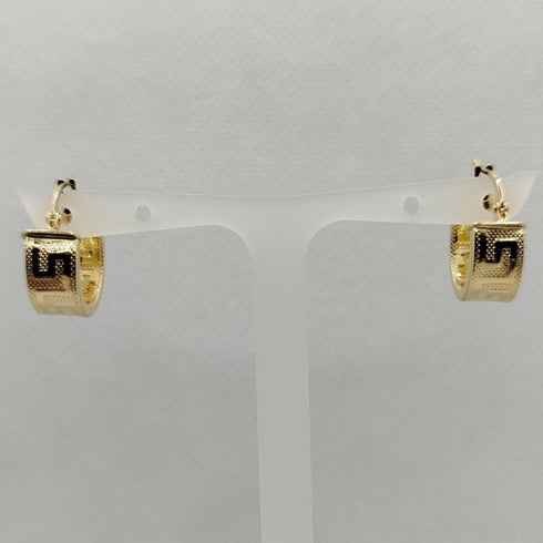 Orecchini a cerchio piccoli oro 18 kt 2.10 gr | Gioiellitosti.it