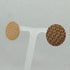 Orecchini bottone in acciaio color bronzo Rebecca BRZOBR60 | Gioiellitosti.it