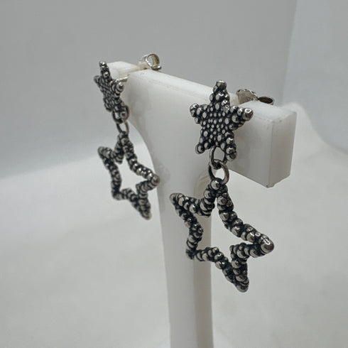 Orecchini donna argento 925 Forma Stella Sualì BM2273 | Gioiellitosti.it