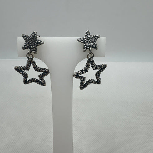 Orecchini donna argento 925 Forma Stella Sualì BM2273 | Gioiellitosti.it