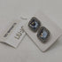 Orecchini Liu Jo LJ1280 quadrati con pietra blu | Gioiellitosti.it