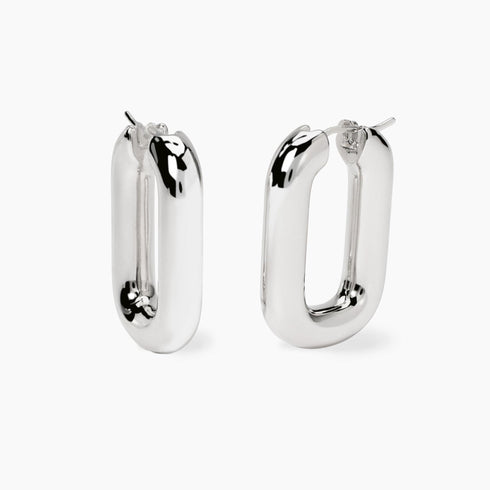 Orecchini Mabina 563914 chunky in Argento | Gioiellitosti.it