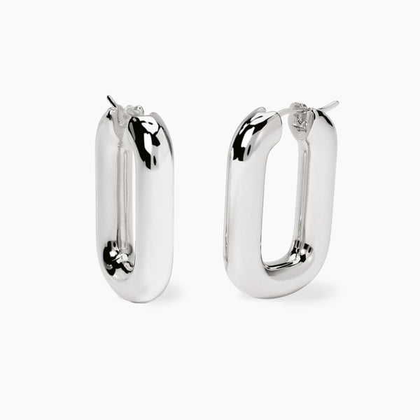 Orecchini Mabina 563914 chunky in Argento | Gioiellitosti.it