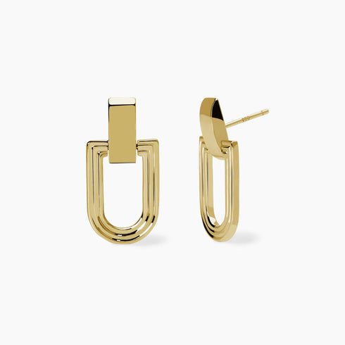 Orecchini Mabina 563944 Roma Argento Dorato | Gioiellitosti.it