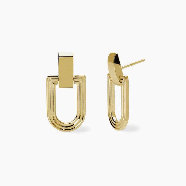 Orecchini Mabina 563944 Roma Argento Dorato | Gioiellitosti.it