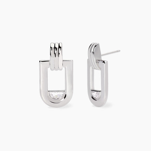 Orecchini Mabina 563945 Roma Argento Zirconi | Gioiellitosti.it