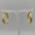 Orecchini oro 18 kt Donna Cerchi torchon 4,90 gr | Gioiellitosti.it