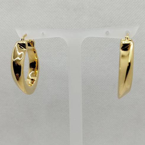Orecchini ovali oro 18k 4.20 gr | Gioiellitosti.it