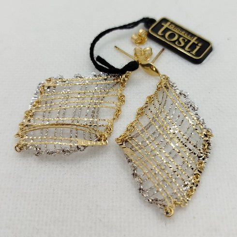 Orecchini pendenti donna oro 18 kt 6.10 gr | Gioiellitosti.it