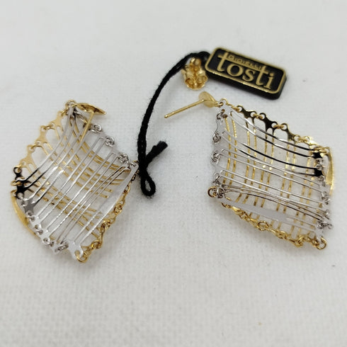 Orecchini pendenti donna oro 18 kt 6.10 gr | Gioiellitosti.it