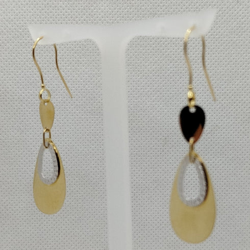 Orecchini pendenti in oro 18 kt giallo 4.40 gr | Gioiellitosti.it