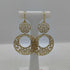 Orecchini pendenti oro 18 kt design arabic 6.40 gr | Gioiellitosti.it