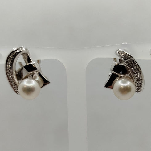 Orecchini Perle e Brillanti oro 18k | Gioiellitosti.it