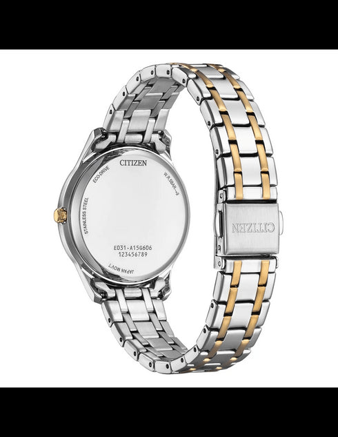 Orologio Acciaio Oro Rosa Citizen Lady Elegance EM0416 - 78A | Gioiellitosti.it