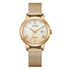 Orologio Acciaio Oro Rosa Maglia Milano Citizen Lady EW2623 - 70P | Gioiellitosti.it