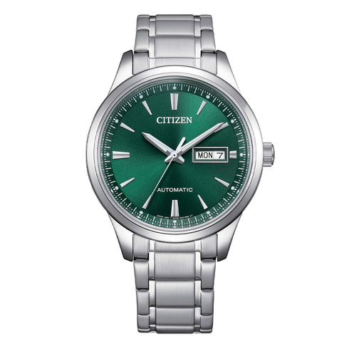 Orologio Automatico Acciaio Day Date Citizen NY4058 - 79X Verde | Gioiellitosti.it