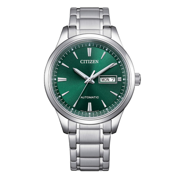 Orologio Automatico Acciaio Day Date Citizen NY4058 - 79X Verde | Gioiellitosti.it