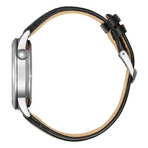 Orologio automatico Citizen NH9131 - 14E Acciaio Pelle Nero | Gioiellitosti.it