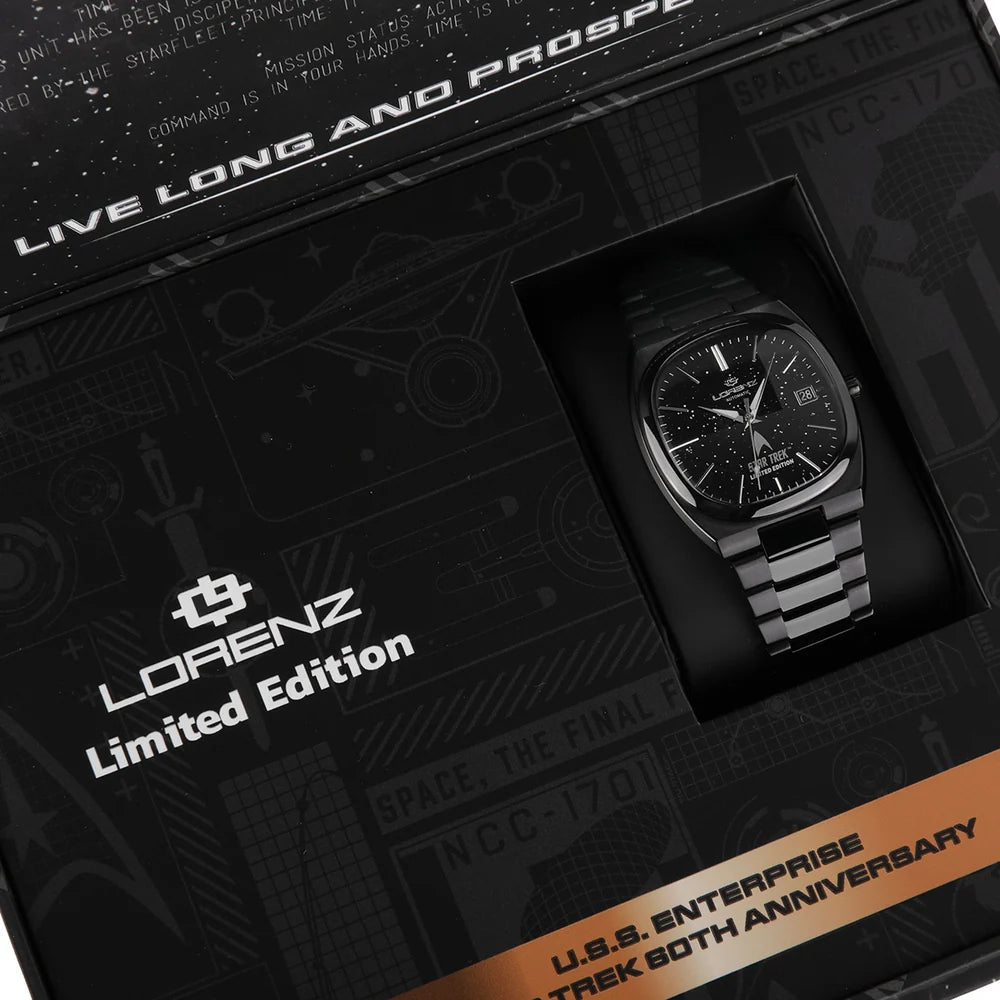 Orologio Lorenz Star Trek Deep Space Limited Edition 030287LE nella sua scatola