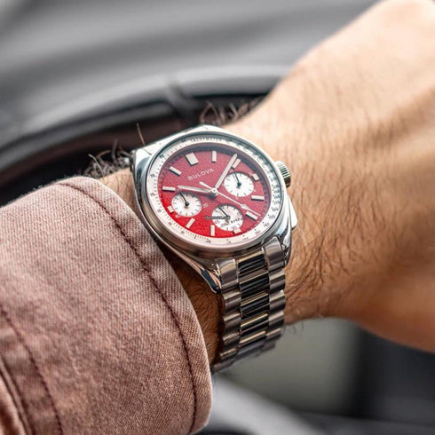 Orologio Bulova Lunar Pilot 96A316 Red | Gioiellitosti.it