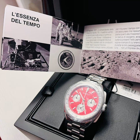 Orologio Bulova Lunar Pilot 96A316 Red | Gioiellitosti.it