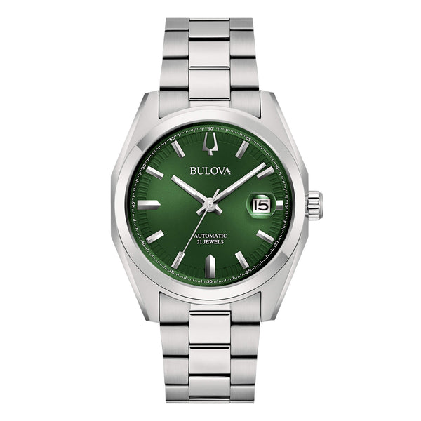 Orologio Bulova Surveyor Automatic 96B429 Acciaio Verde | Gioiellitosti.it