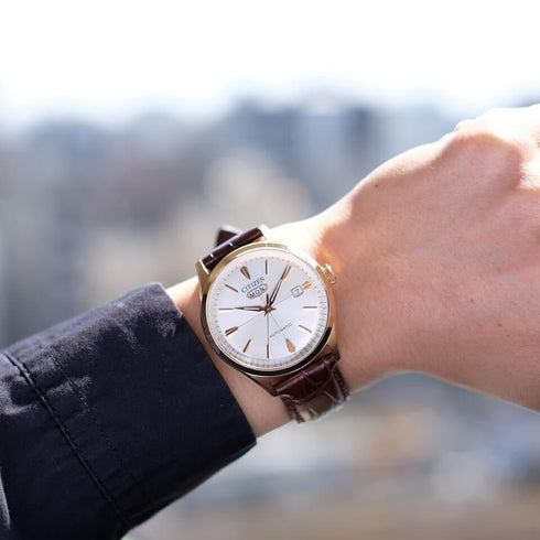 Orologio Citizen C7 automatico NH8393 - 05A Acciaio Oro | Gioiellitosti.it