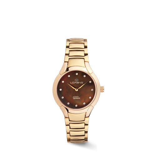Orologio Donna Dorato Diamanti Lorenz 030281FF | Gioielli Tosti
